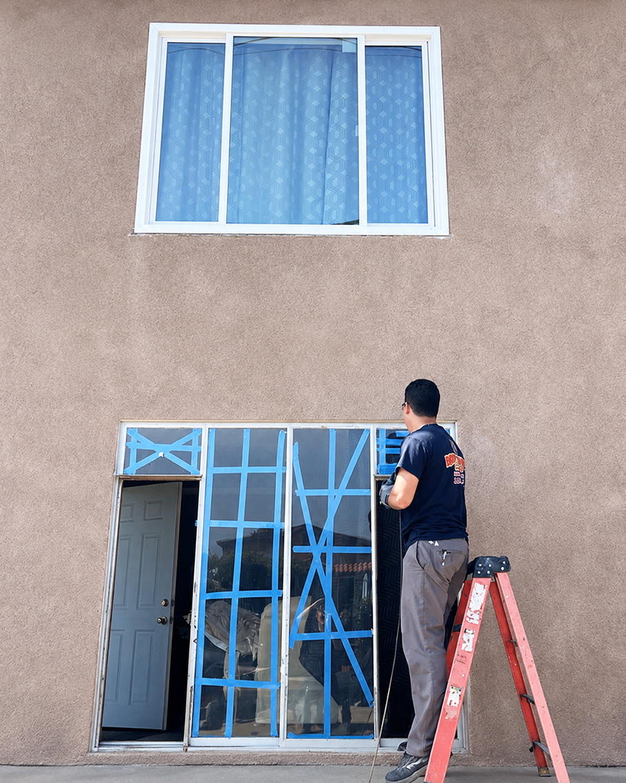 Custom residential window and door installation by Roger’s Windows